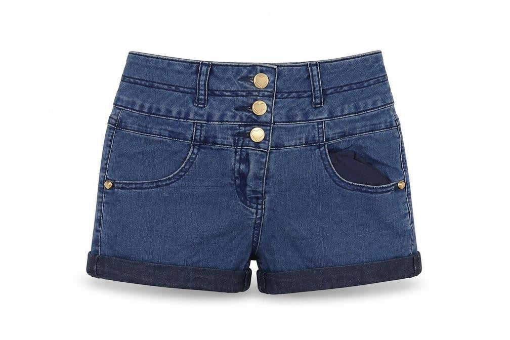 Womens UK Size 28 in Dunnes Stores Regular Fit Cut-Off Shorts