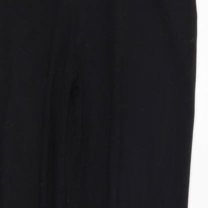Womens UK Size 10 Marks and Spencer Regular Fit  Black Trousers