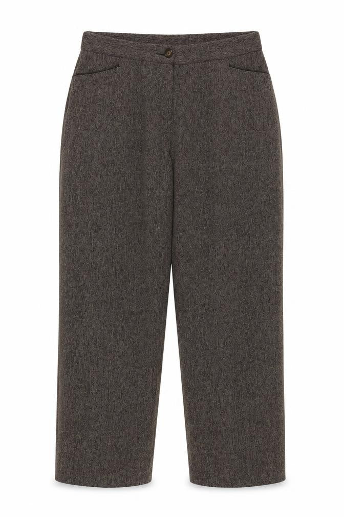 Womens UK Size 14 Marks and Spencer Regular Fit  Grey Trousers