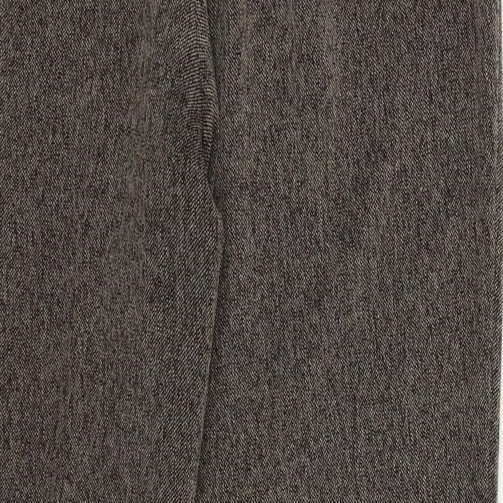 Womens UK Size 14 Marks and Spencer Regular Fit  Grey Trousers