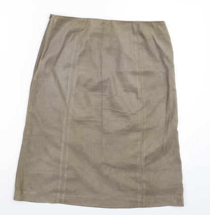 NEXT Womens Grey   A-Line Skirt Size 12