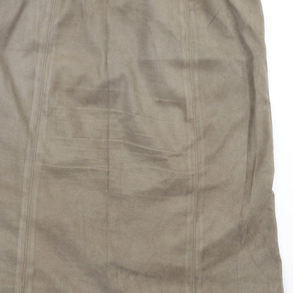 NEXT Womens Grey   A-Line Skirt Size 12