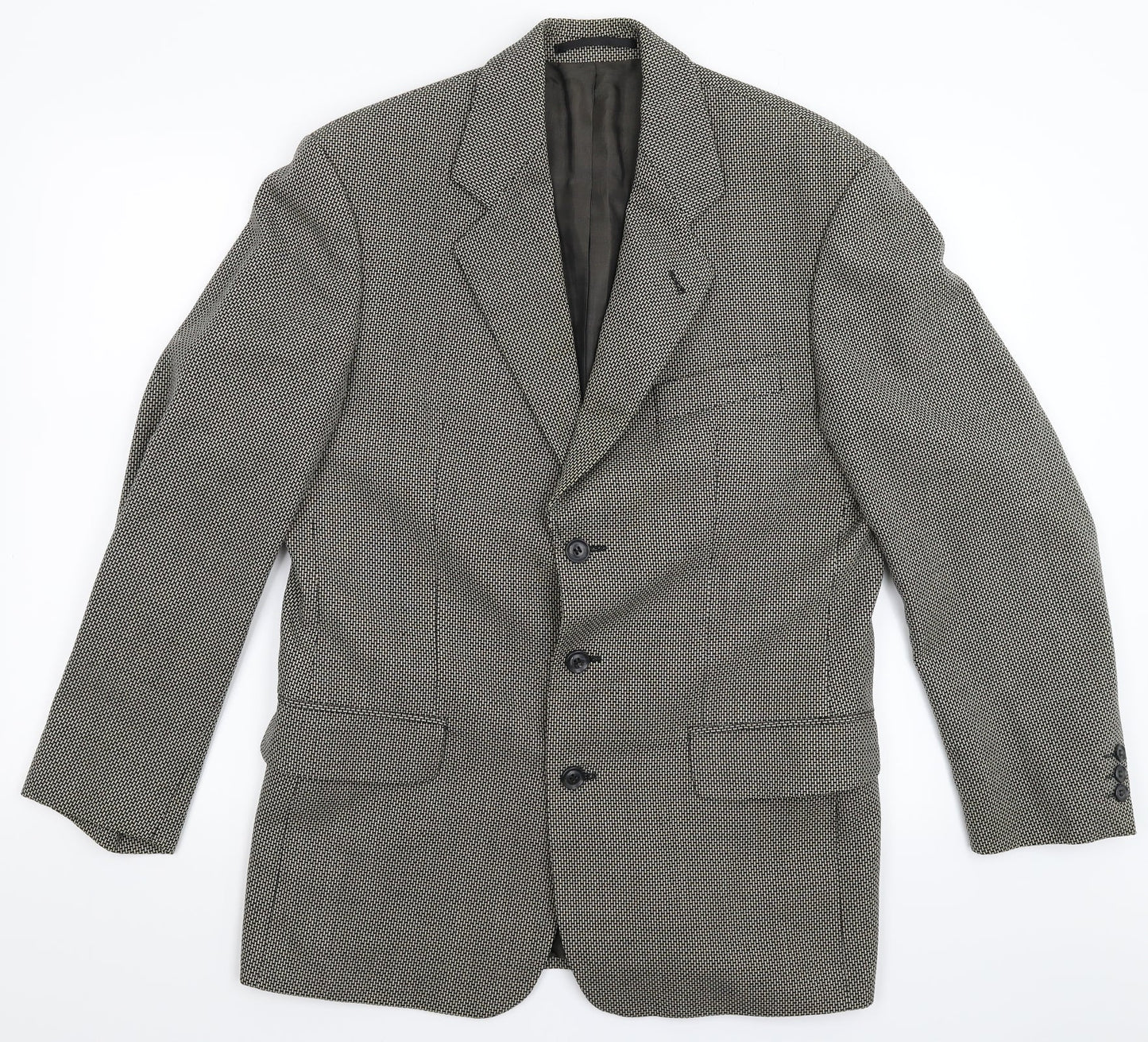 Classic Stones Mens Beige   Jacket Suit Jacket Size 38