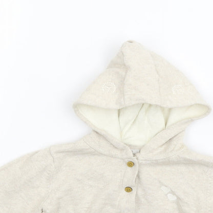 Lupilu Baby Beige  Knit Cardigan Jumper Size 18-24 Months
