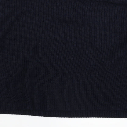 Divided Womens Blue  Knit Pullover Jumper Size M