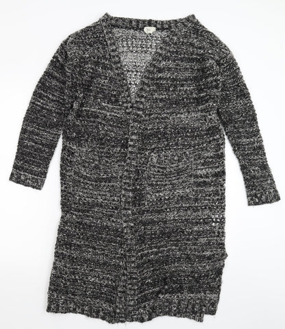 Pins & Needles Womens Grey  Knit Cardigan Jumper Size S  - Oversized