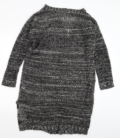 Pins & Needles Womens Grey  Knit Cardigan Jumper Size S  - Oversized