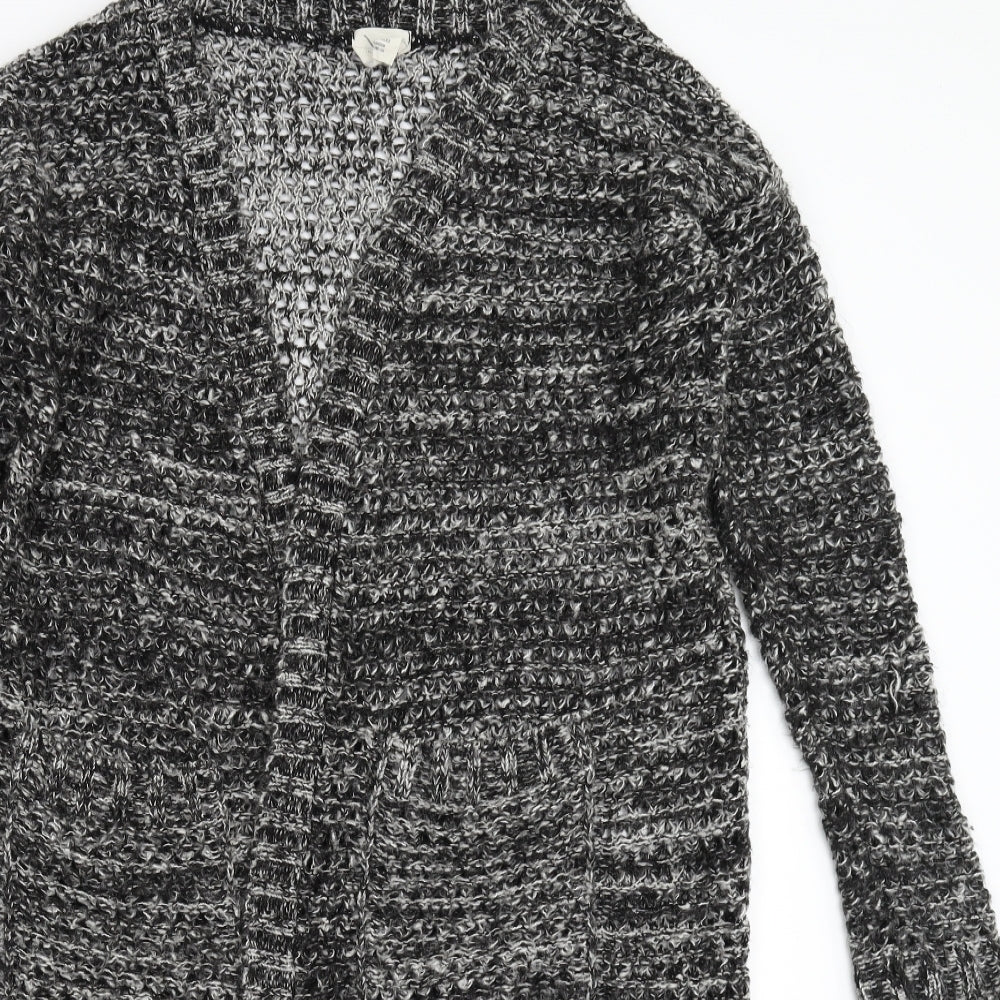 Pins & Needles Womens Grey  Knit Cardigan Jumper Size S  - Oversized