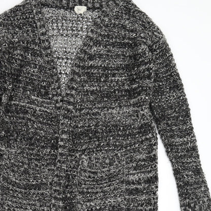 Pins & Needles Womens Grey  Knit Cardigan Jumper Size S  - Oversized