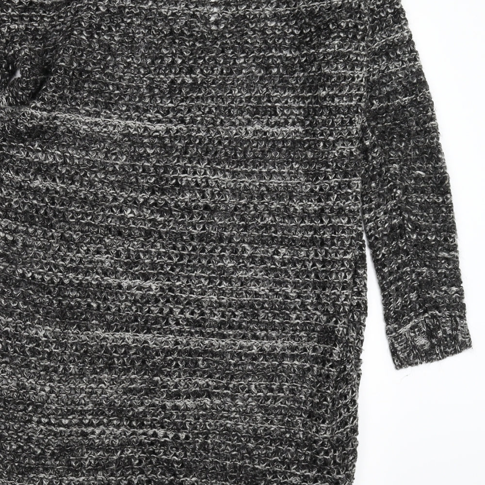 Pins & Needles Womens Grey  Knit Cardigan Jumper Size S  - Oversized