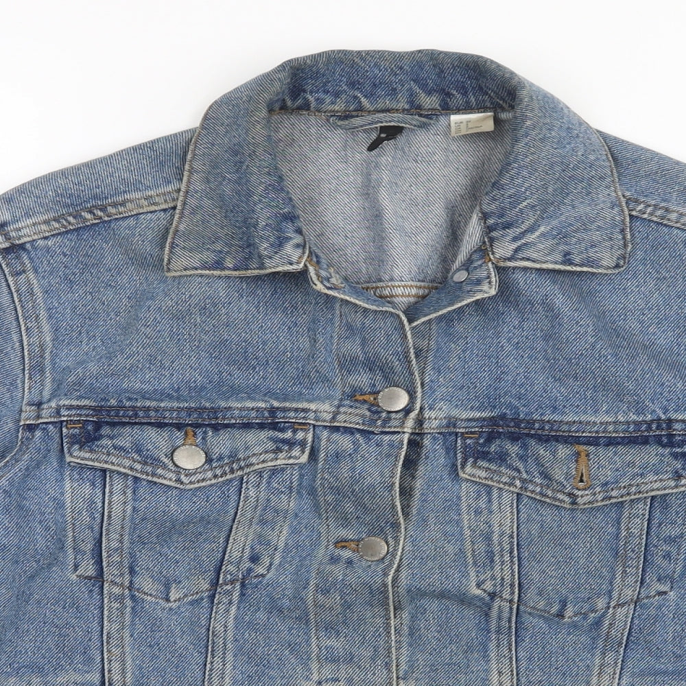 Womens UK Size 6 Divided Blue Jacket
