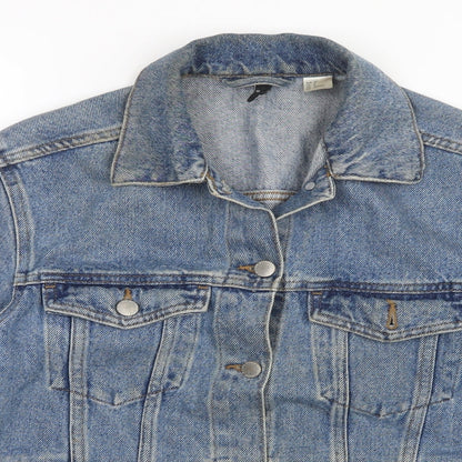 Womens UK Size 6 Divided Blue Jacket