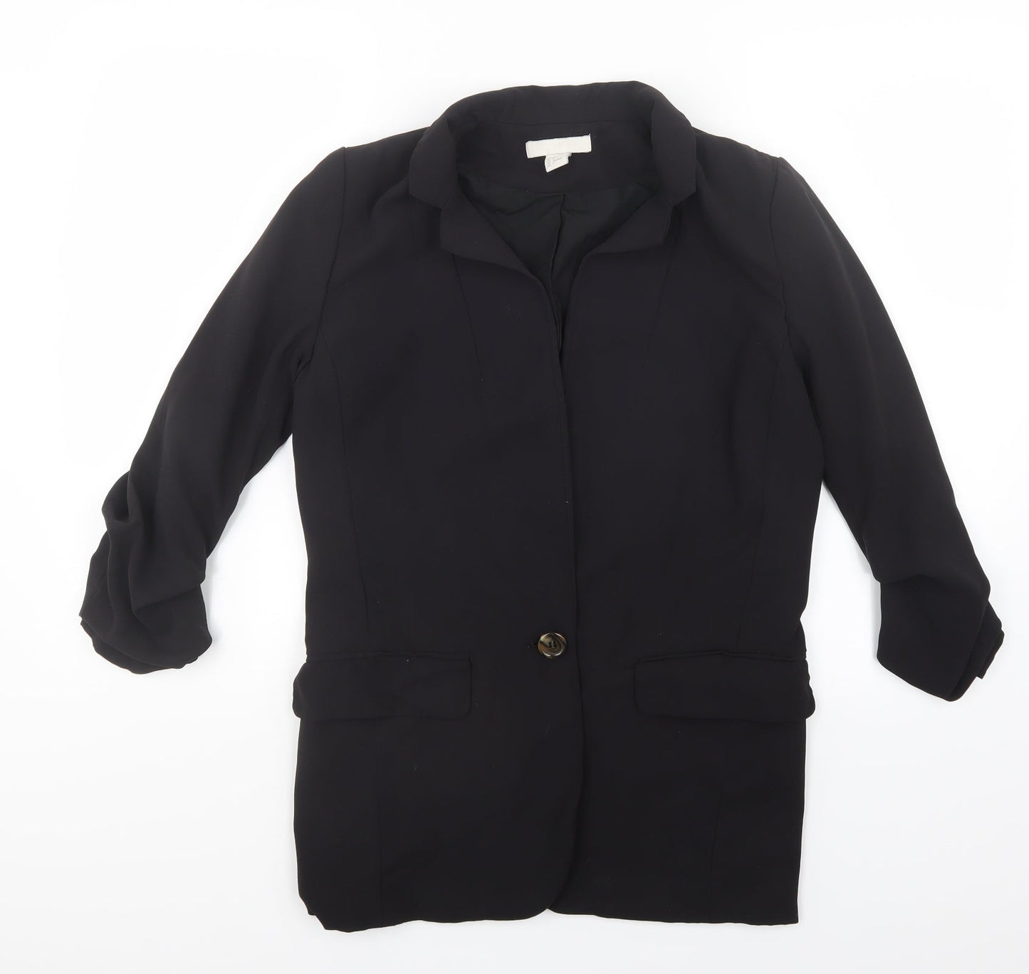 Womens UK Size 8 H&M Black Jacket