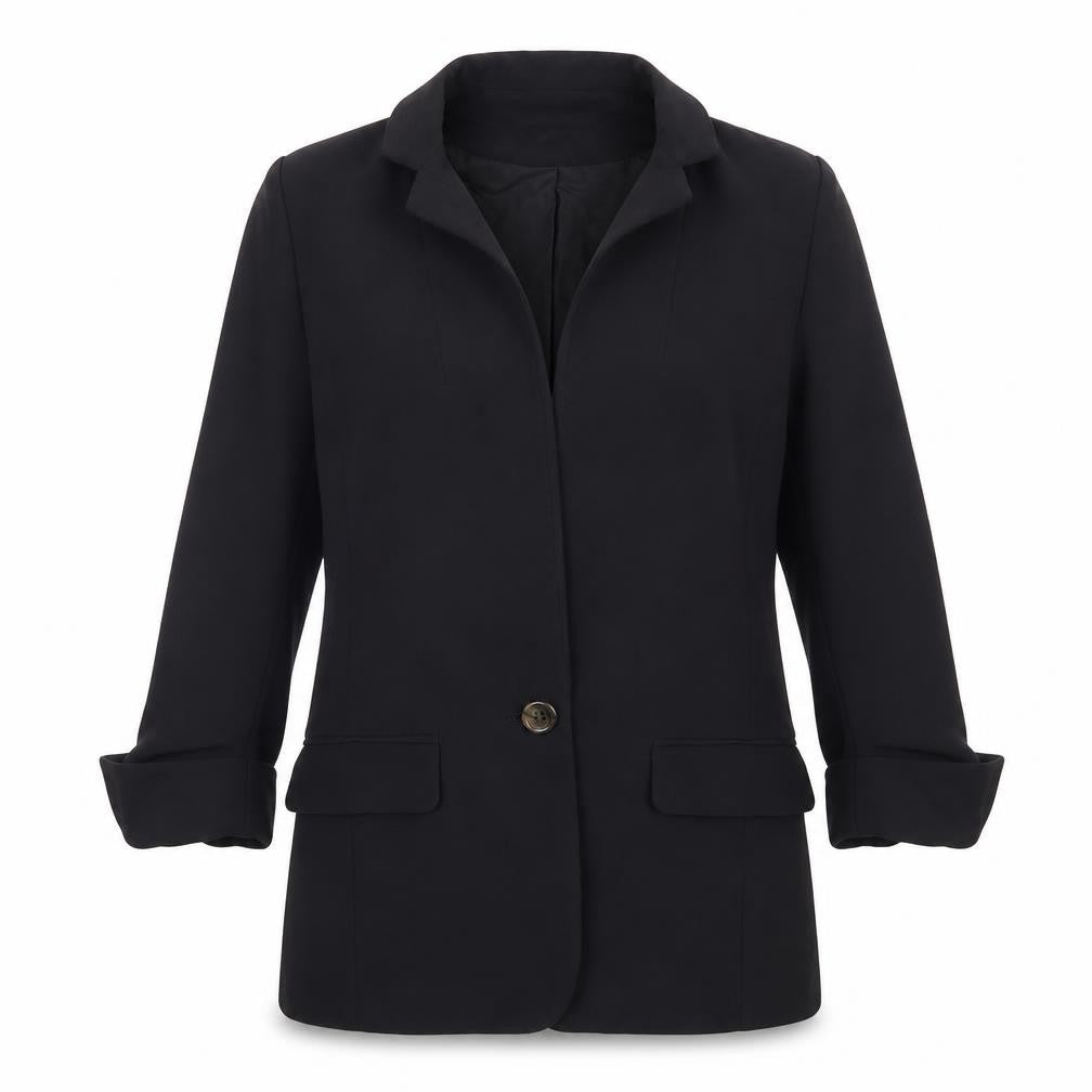 Womens UK Size 8 H&M Black Jacket