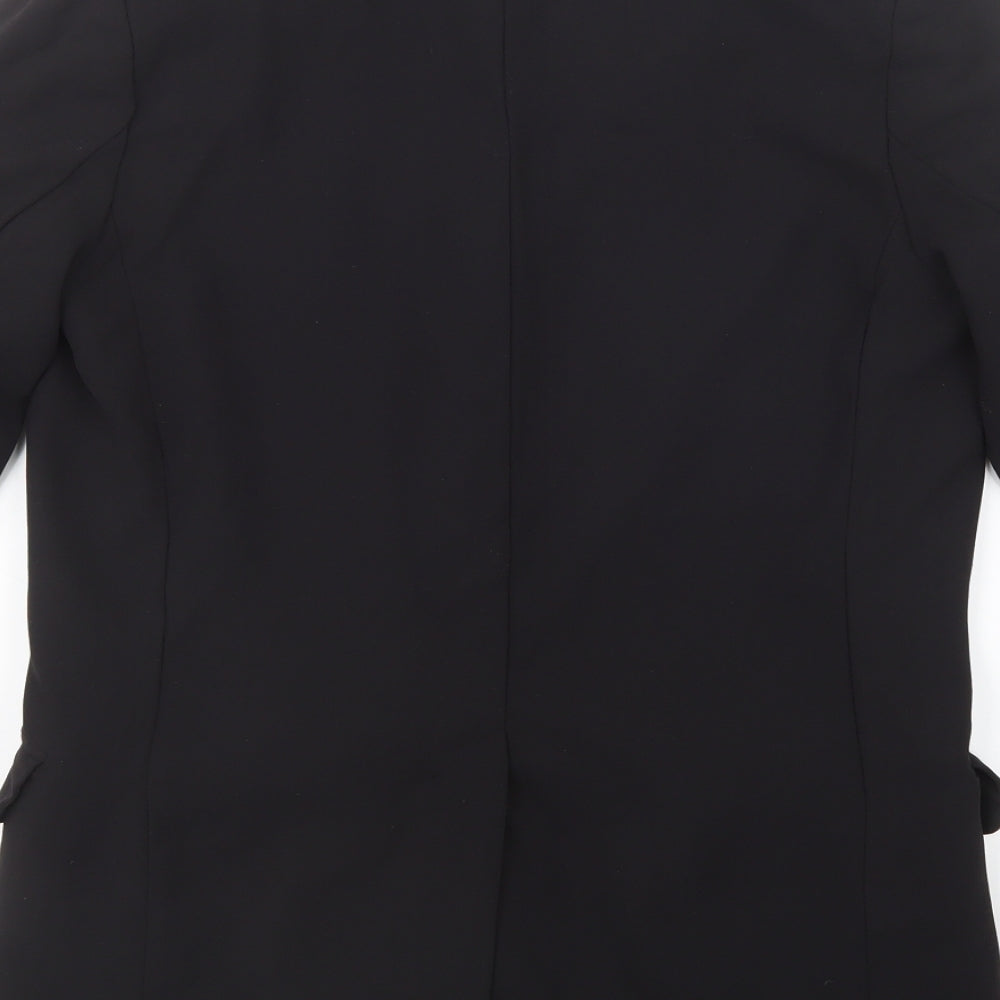 Womens UK Size 8 H&M Black Jacket