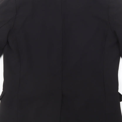 Womens UK Size 8 H&M Black Jacket