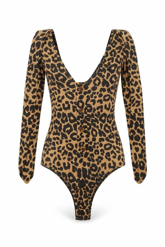 Womens UK Size 10 Pretty Little Thing One-Piece Black Leotard