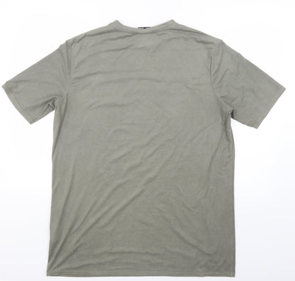 Baziic Womens Green   Basic T-Shirt One Size