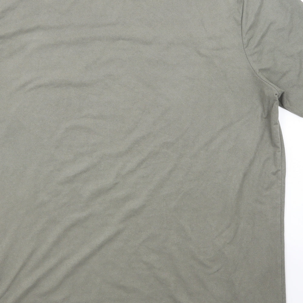 Baziic Womens Green   Basic T-Shirt One Size
