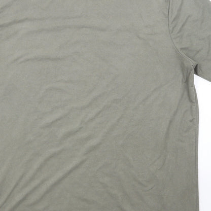 Baziic Womens Green   Basic T-Shirt One Size