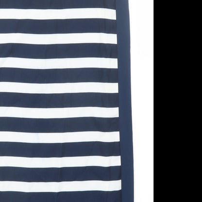 Vera Moda Womens Blue Striped  Shift  Size L