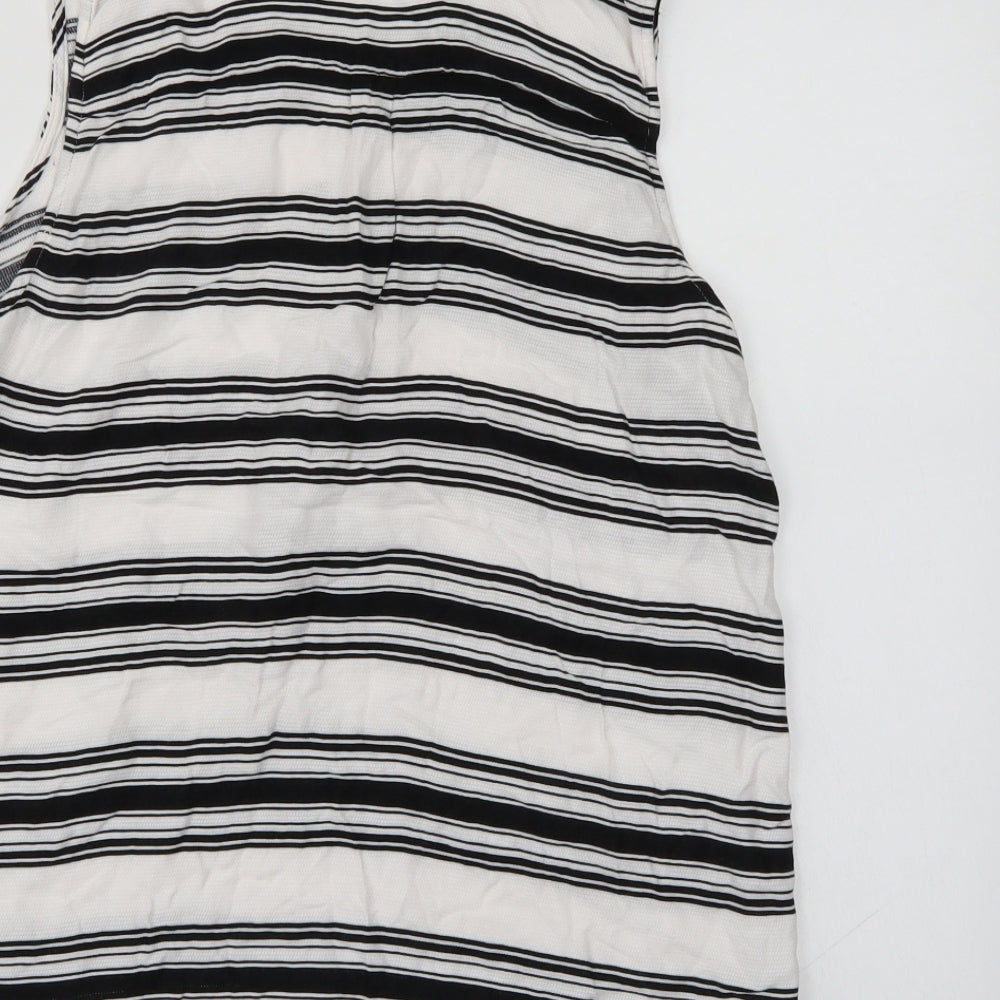 F&F Womens Multicoloured Striped  Basic Tank Size 10