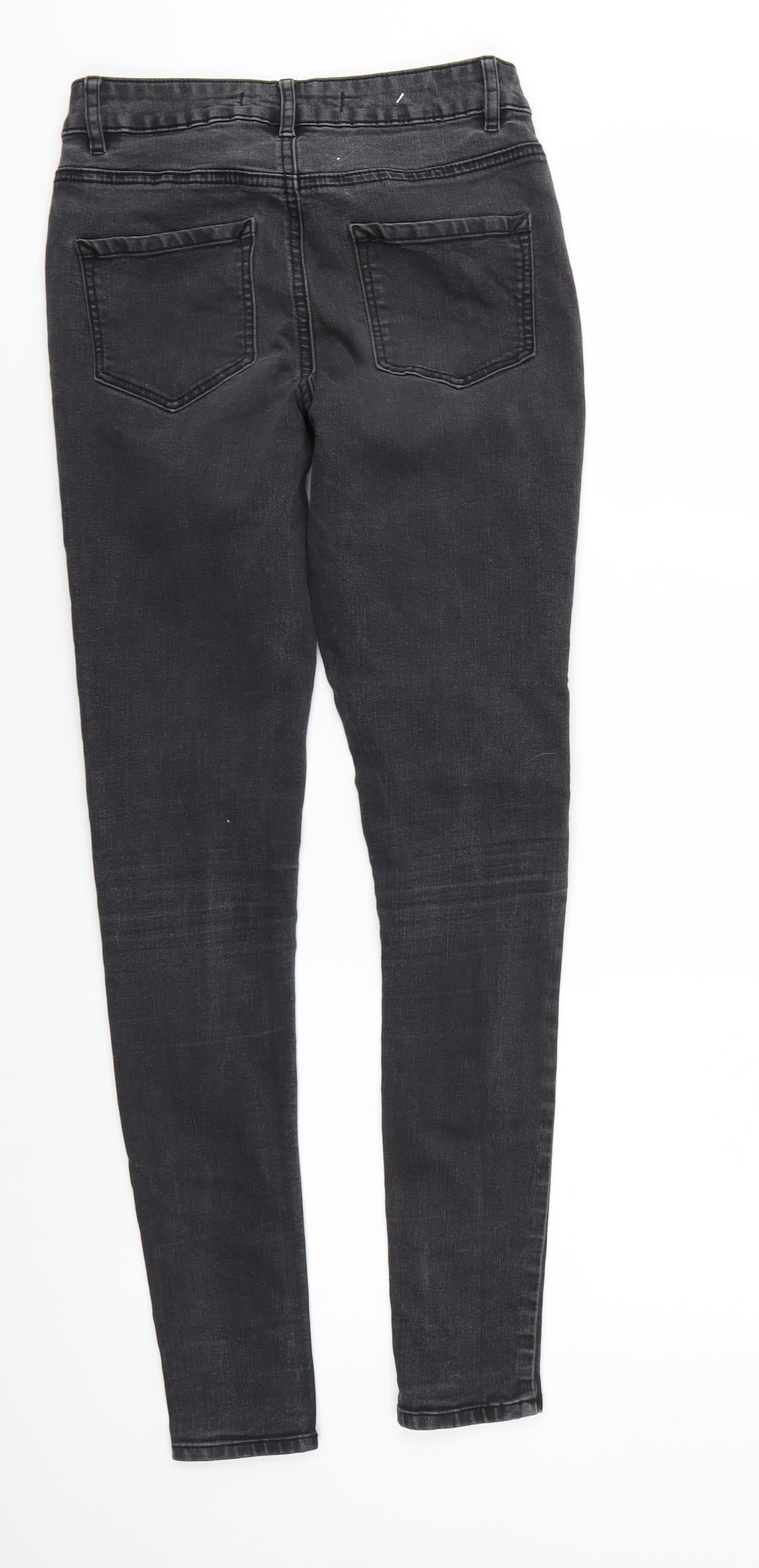 George Womens Black   Skinny Jeans Size 8 L28 in