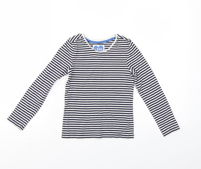 TU Boys Blue Striped  Basic Casual Size 6 Years