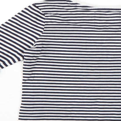 TU Boys Blue Striped  Basic Casual Size 6 Years