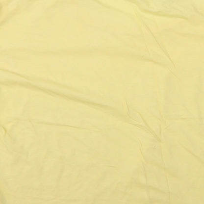 Womens UK Size 8 NEXT Yellow Basic Blouse