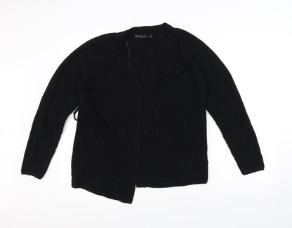 Brave Soul Womens Black  Knit Jacket Coatigan Size S