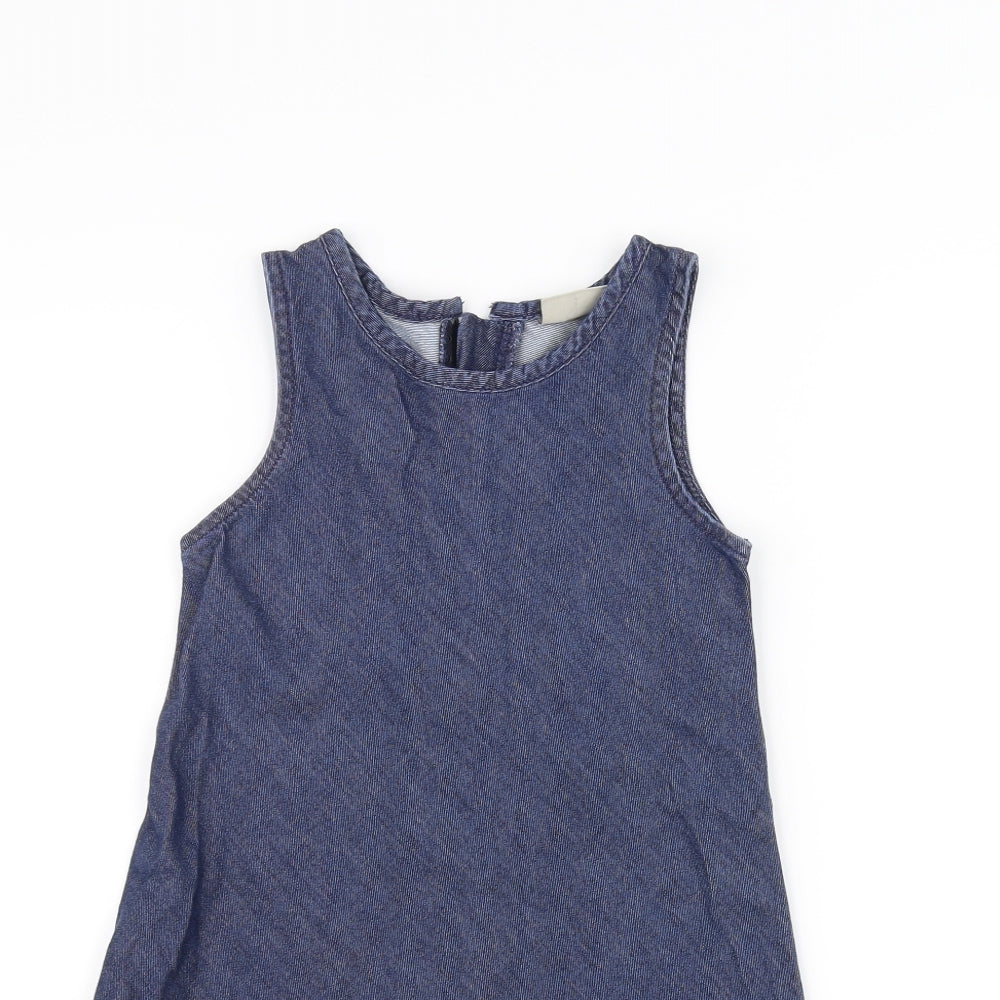 NEXT Girls Blue  Denim A-Line  Size 7 Years