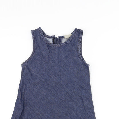 NEXT Girls Blue  Denim A-Line  Size 7 Years