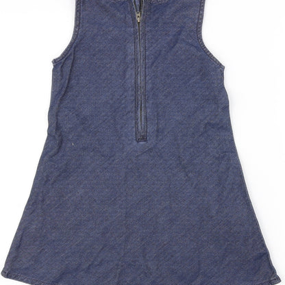 NEXT Girls Blue  Denim A-Line  Size 7 Years