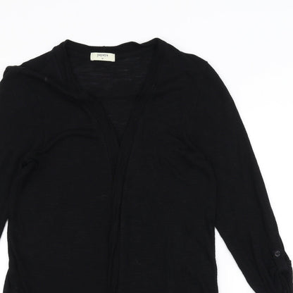 Papaya Womens Black   Jacket Coatigan Size 12