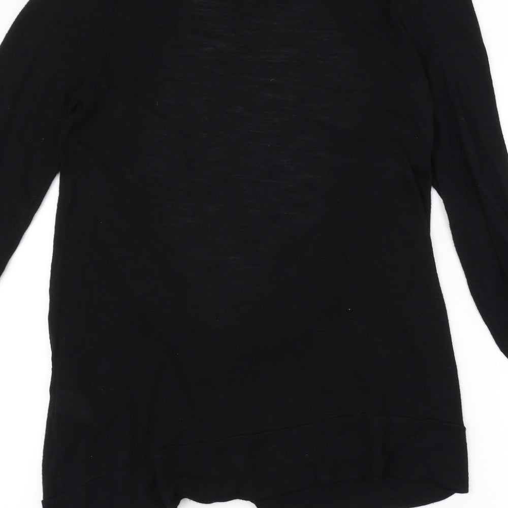 Papaya Womens Black   Jacket Coatigan Size 12