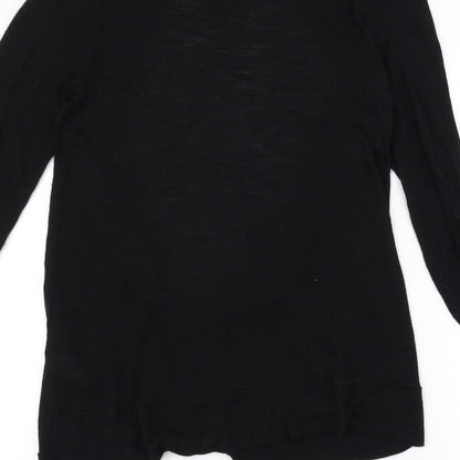 Papaya Womens Black   Jacket Coatigan Size 12