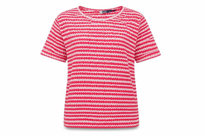 Womens UK Size M isle Pink Basic T-Shirt