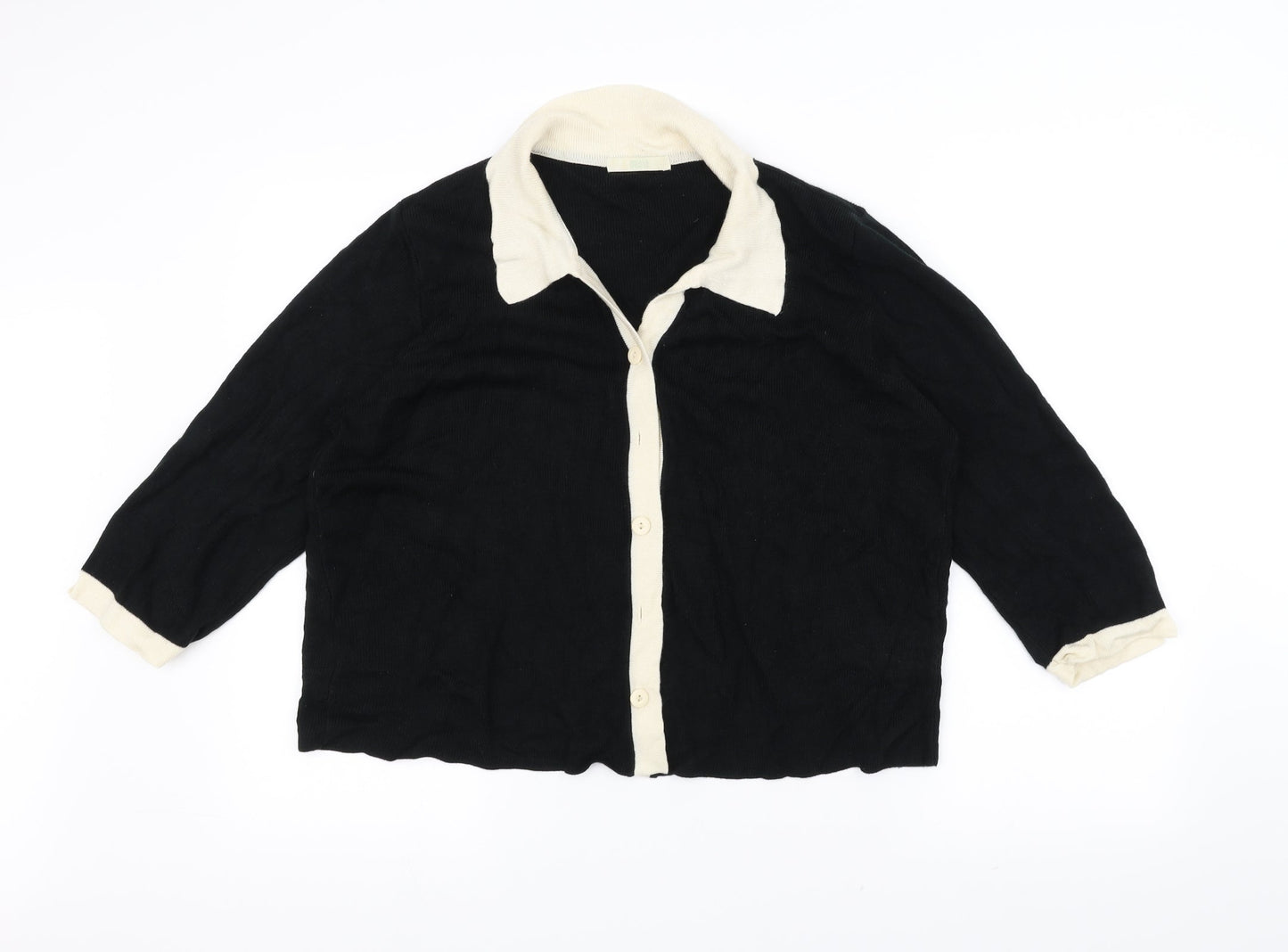 Womens UK Size 18 Marks and Spencer Black Jacket