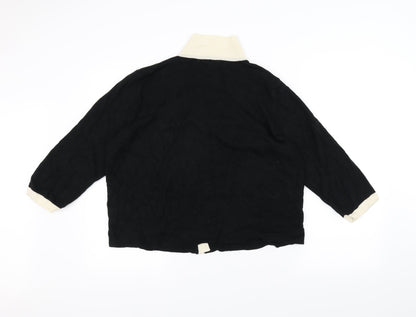 Womens UK Size 18 Marks and Spencer Black Jacket
