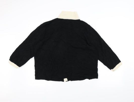 Womens UK Size 18 Marks and Spencer Black Jacket