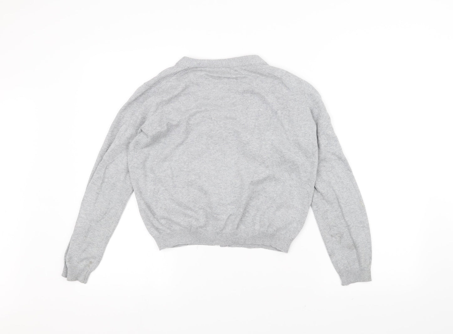 Preworn Womens Grey   Cardigan Jumper Size 12