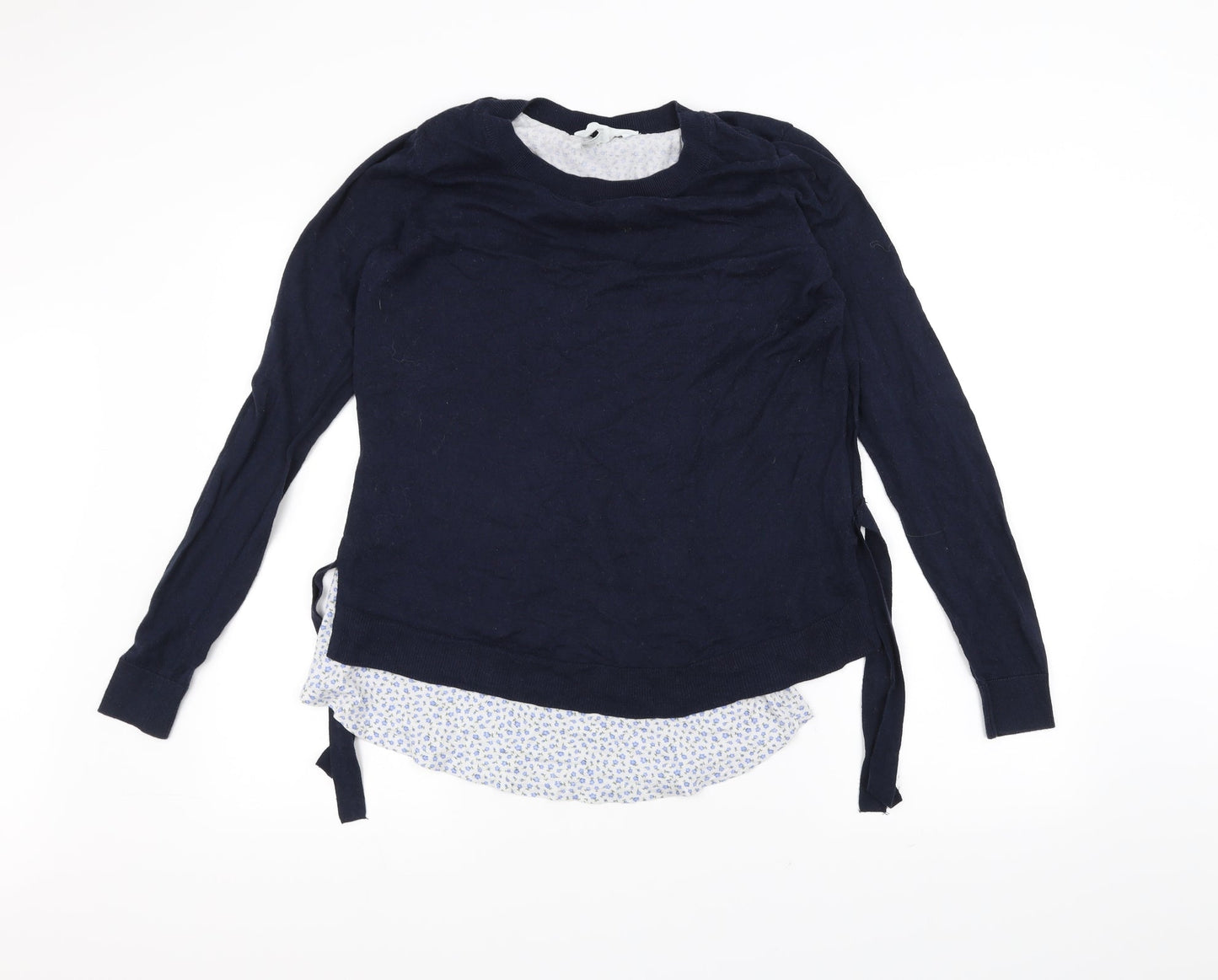 H&M Womens Blue   Pullover Jumper Size S