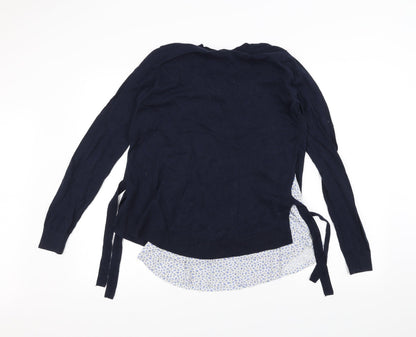 H&M Womens Blue   Pullover Jumper Size S