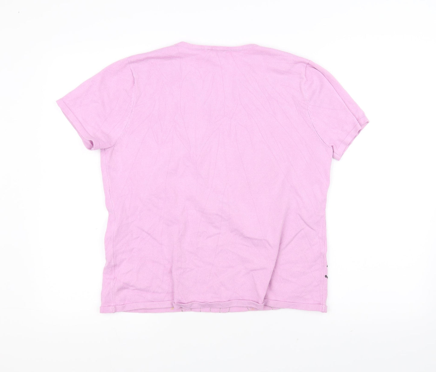 Womens UK Size M casamia Pink Basic T-Shirt