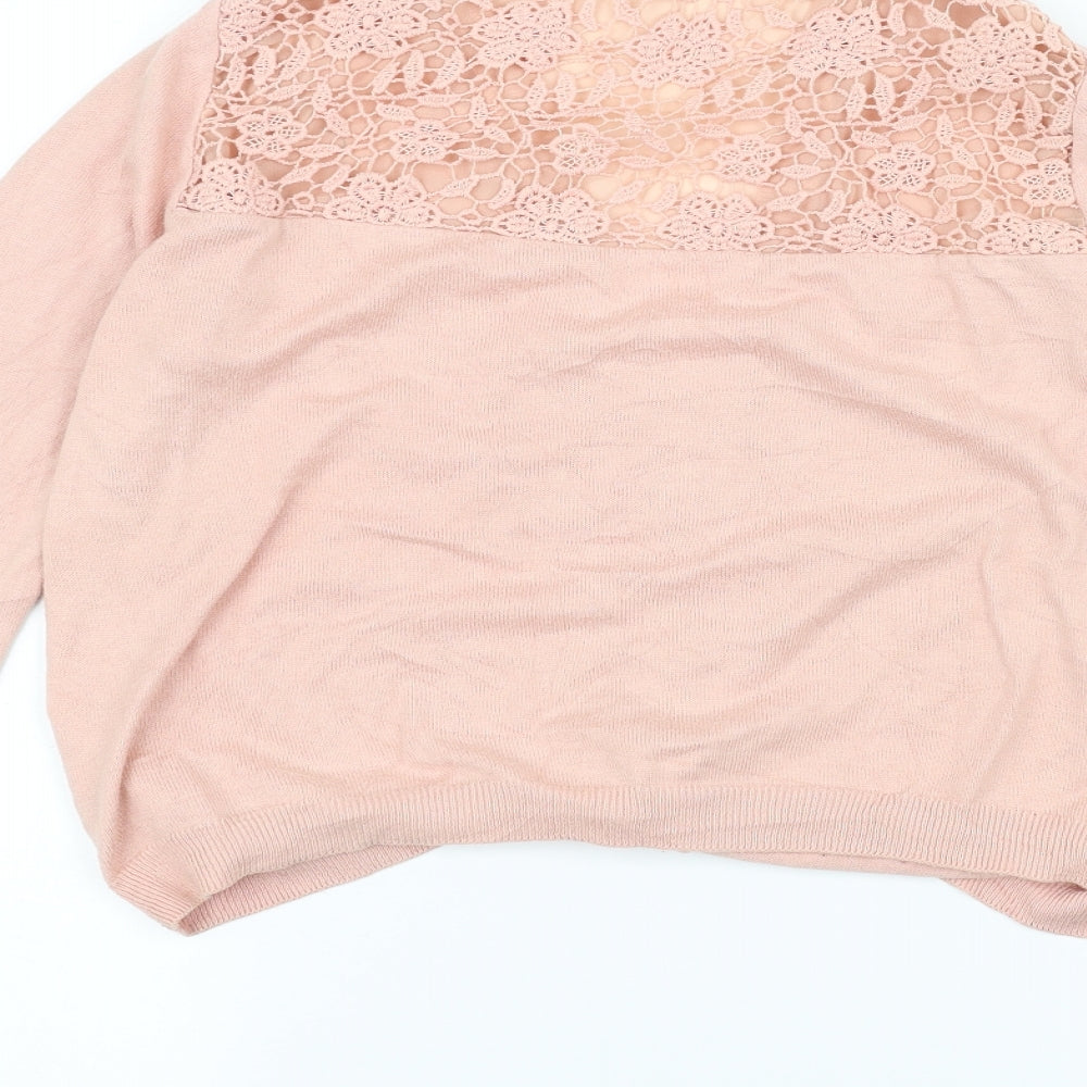 George Womens Pink   Jacket Coatigan Size 12