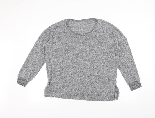 Peacocks Womens Grey   Pullover Jumper Size 14