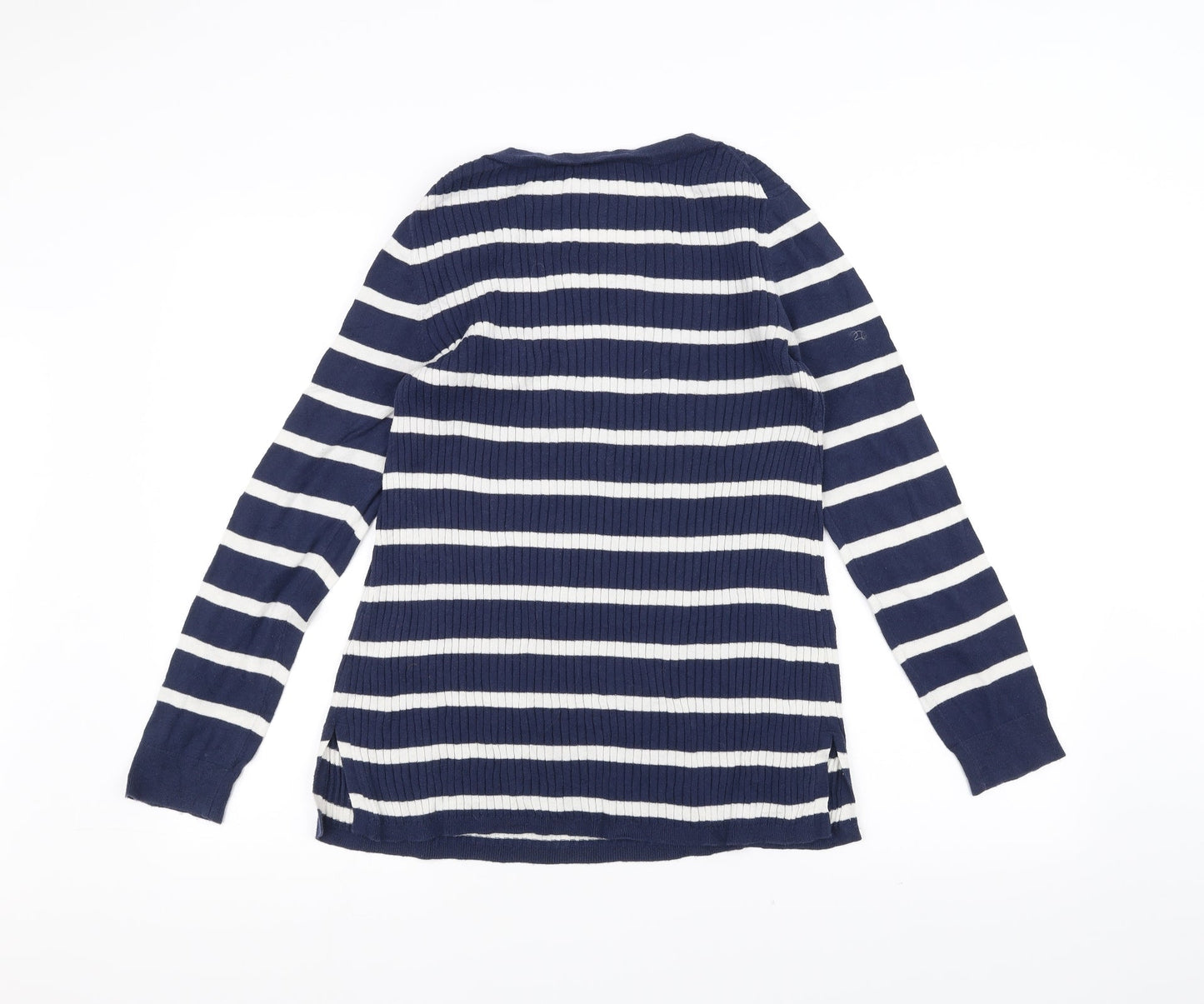 Gap Mens Blue Striped  Pullover Jumper Size M