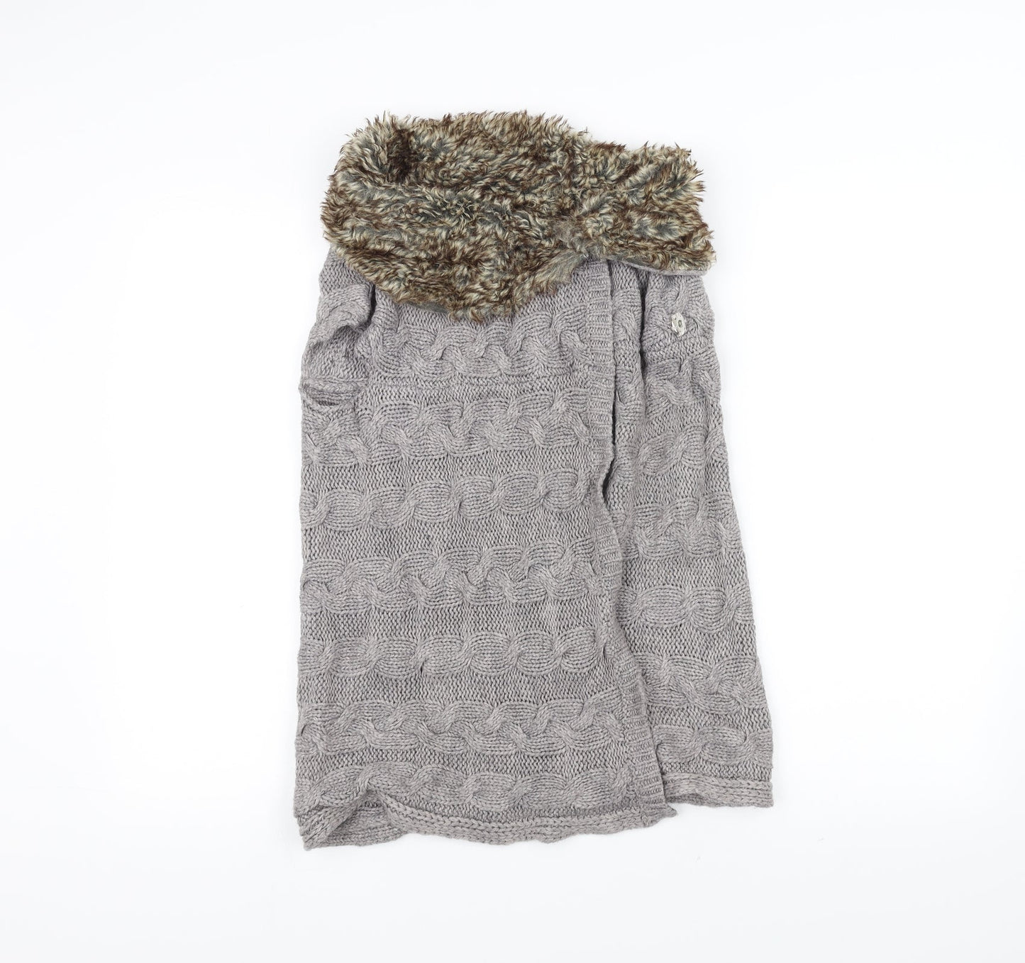 Womens UK Size S Zara Grey Jacket