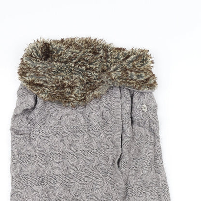 Womens UK Size S Zara Grey Jacket